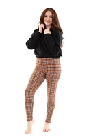 Orange Tartan - Cozy Lined