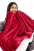 Red - Sherpa Blanket