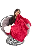 Red - Sherpa Blanket