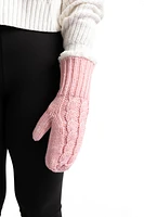 Pink - Cozy Lined Mittens