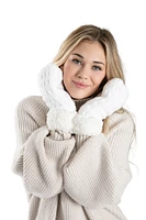 Pink - Cozy Lined Mittens