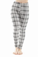 Black & Gray Scotch - Cozy Lined