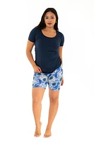Blue Daisies - Shorts