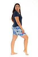 Blue Daisies - Shorts