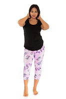 Purple Iris - Capris