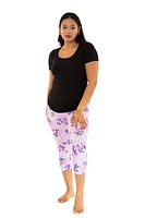 Purple Iris - Capris