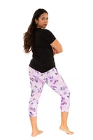 Purple Iris - Capris