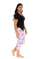 Purple Iris - Capris