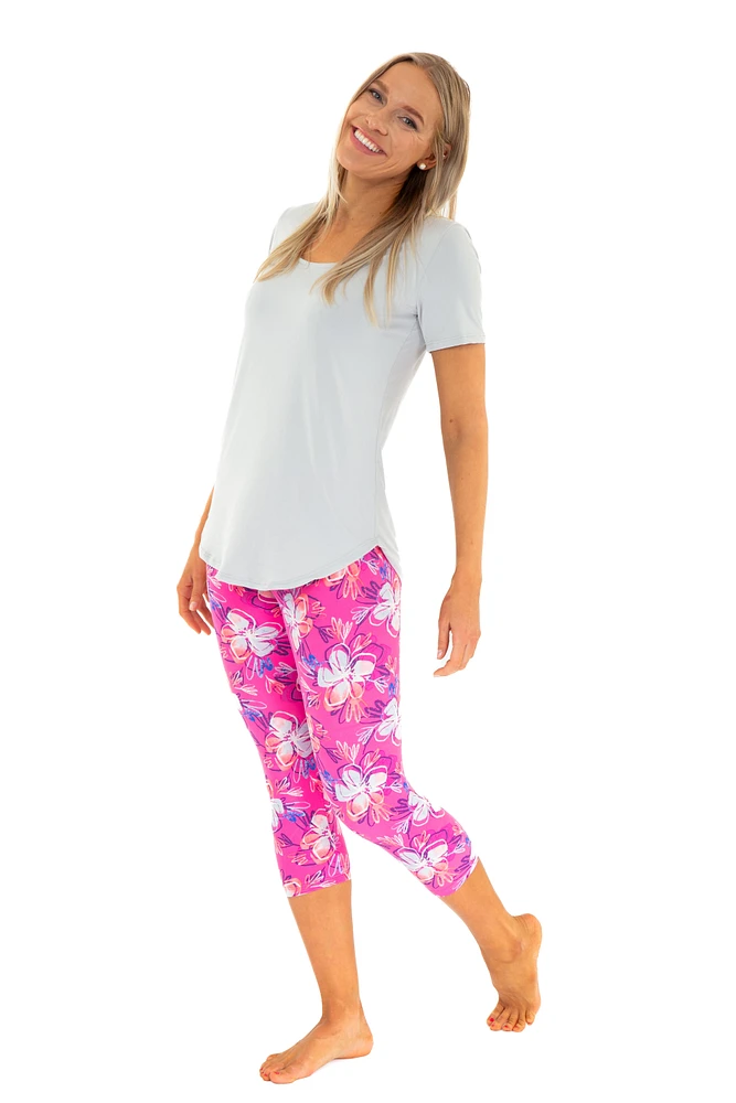 Magnolia Pink - Capris