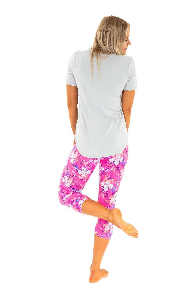 Magnolia Pink - Capris