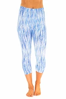 Lines Blue - Capris