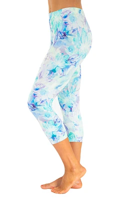 Bluish Jungle - Capris