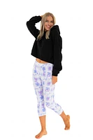 Blue & Pink Colored - Capris