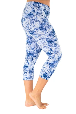 Soft Navy Dye - Capris