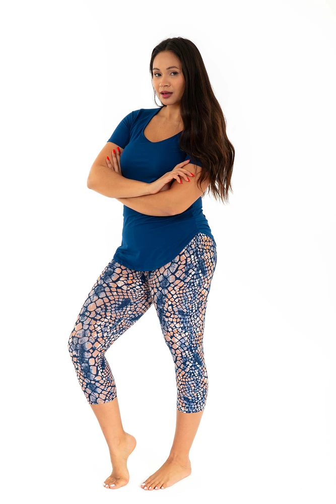 Snake Pattern - Capris