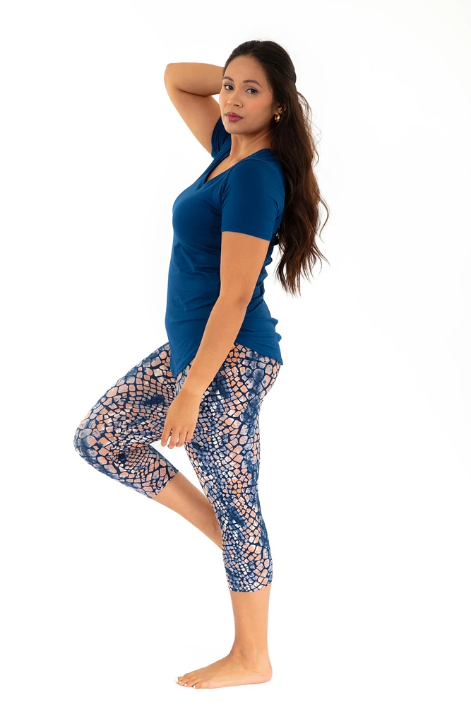 Snake Pattern - Capris