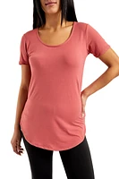 Black - Short Sleeve Tunic Top