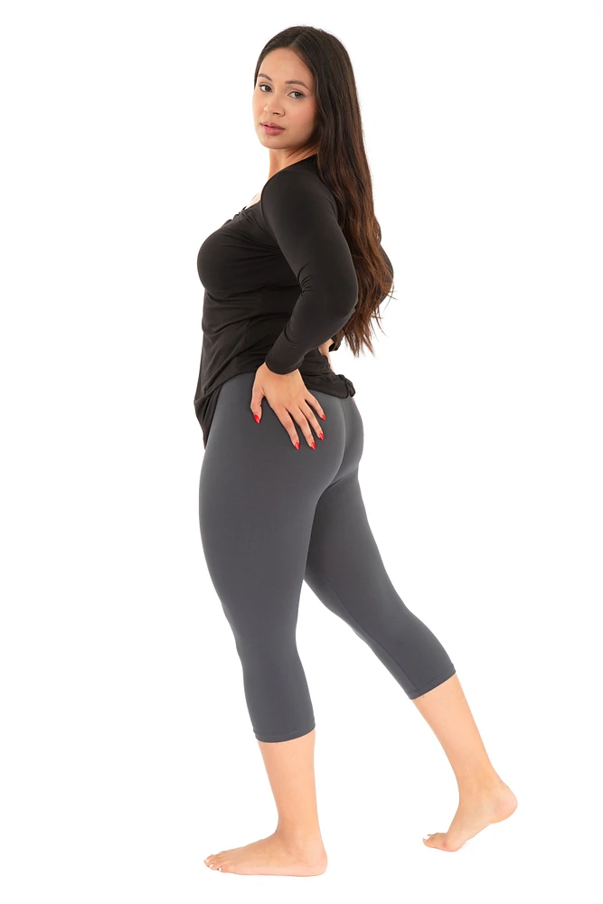 Grey - Capris