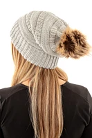 Grey - Cozy Slouchy Beanie