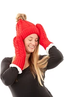 Red Just Cozy Set