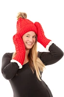 Red Just Cozy Set