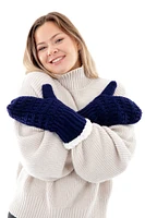 Pink - Cozy Lined Mittens