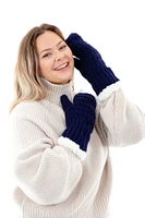 Pink - Cozy Lined Mittens
