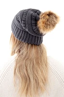 Dark Gray - Cozy Slouchy Beanie
