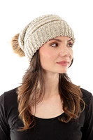 Beige - Cozy Slouchy Beanie
