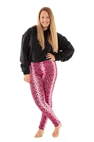 Fuchsia Snake - Cozy Lined
