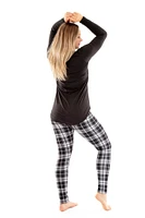 B&W Checkers - Cozy Lined