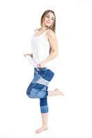 Denim Patch - Capris