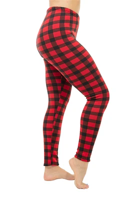 Red Plaid - Cozy Lined