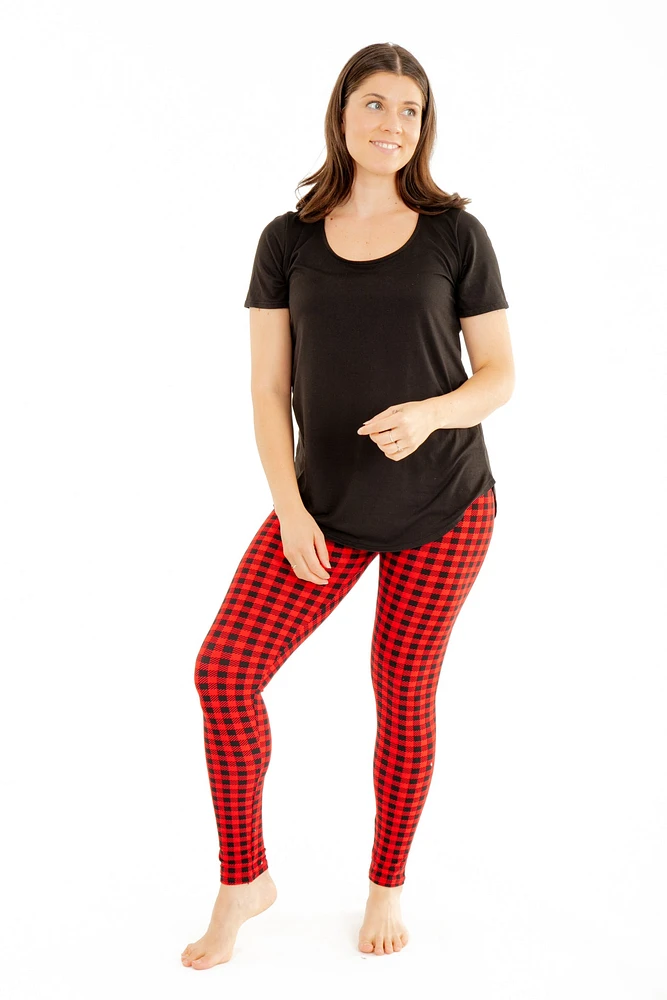 Black & Red Checks - All Season