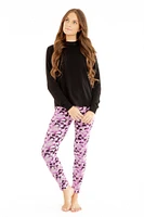 Purple Leopard - Cozy Lined
