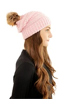 Pink - Cozy Slouchy Beanie