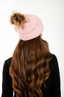 Pink - Cozy Slouchy Beanie