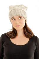 Beige - bonnet confortable