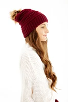 Burgundy - Cozy Slouchy Beanie