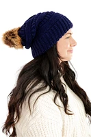Blue - Cozy Slouchy Beanie