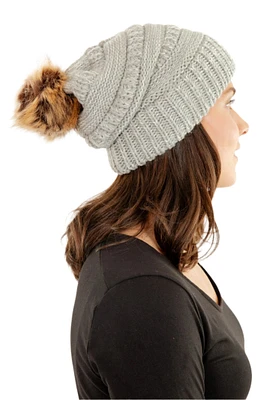 Grey - Cozy Slouchy Beanie