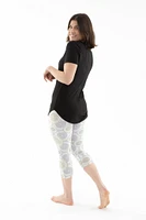 Gray Shapes - Capris