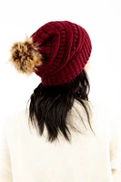 Burgundy - Cozy Slouchy Beanie
