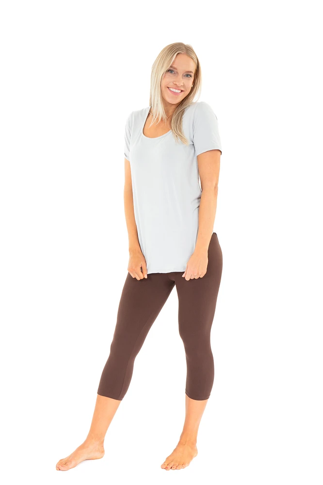 Brown - Capris