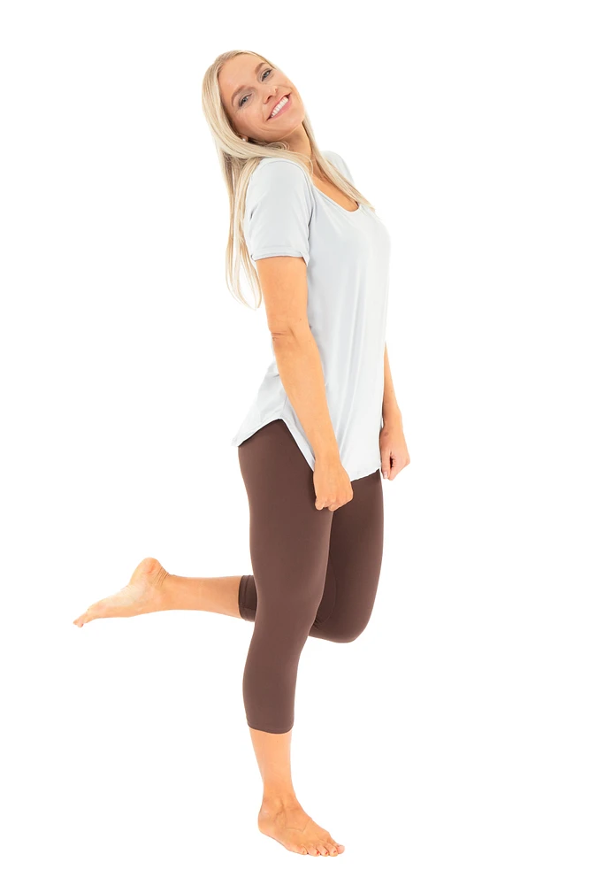 Brown - Capris