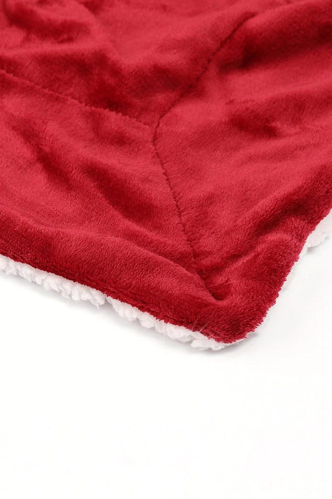 Red - Sherpa Blanket