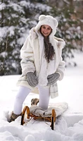 Pink - Cozy Lined Mittens