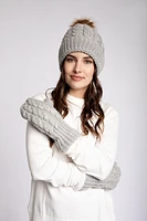 Pink - Cozy Lined Mittens