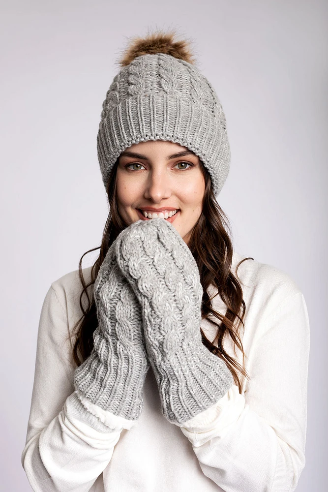 Red - Cozy Lined Hat