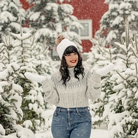White - Cozy Lined Hat